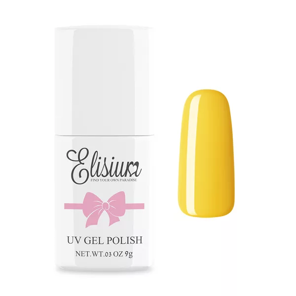 Elisium, lakier hybrydowy 023 Golden Apricot, 9g