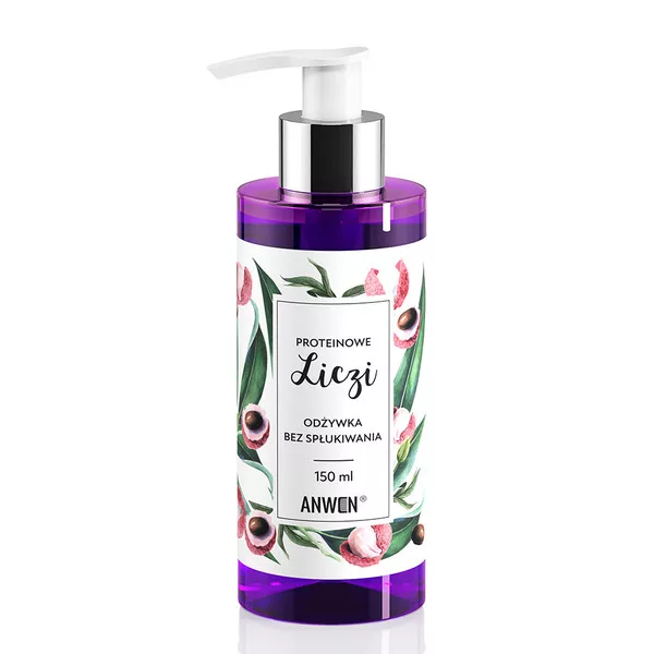 Anwen, regenerująca odżywka bez spłukiwania, Proteinowe Liczi, 150ml