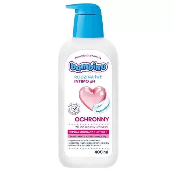 Bambino Rodzina Intimo pH ochronny żel do higieny intymnej 400ml