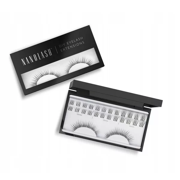 Nanolash DIY Eyelash Extensions sztuczne rzęsy w kępkach Innocent 36szt.