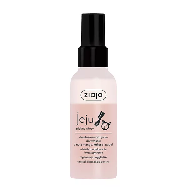 Ziaja Jeju, dwufazowa odżywka do włosów z nutą mango kokosa i papai, 150ml