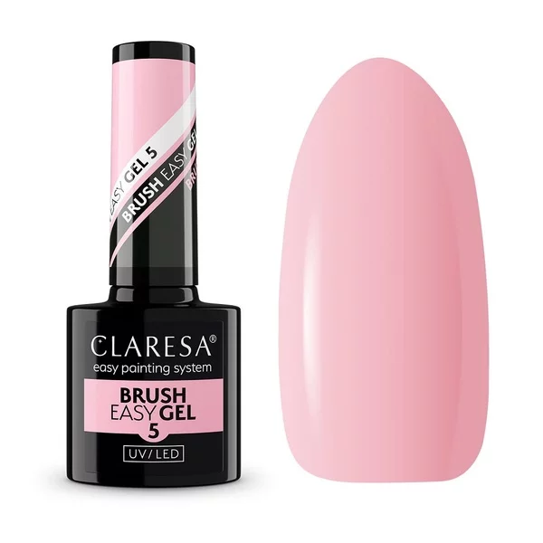 Claresa Brush Easy Gel żel do paznokci 5 5g