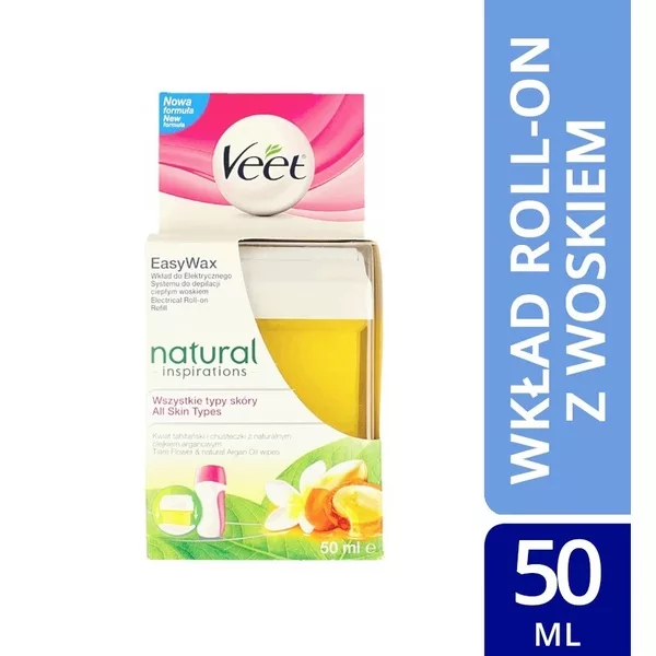Veet Veet wkład roll-on do elektrycznego systemu do depilacji ciepłym woskiem w domu