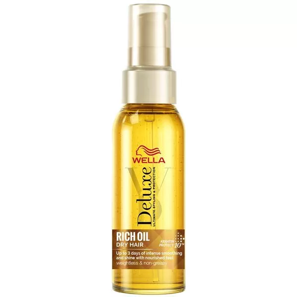 Wella Deluxe Rich Oil, bogaty olejek do włosów suchych i zniszczonych, 100ml