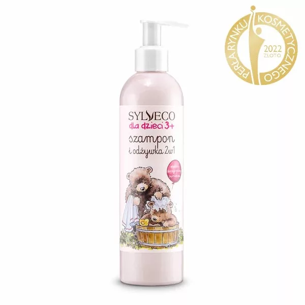 Sylveco dla dzieci, Szampon i odżywka 2w1, 300ml