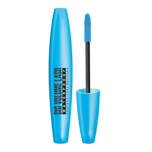 Eveline Big Volume Lash, tusz do rzęs, wodoodporny, czarny, 10ml