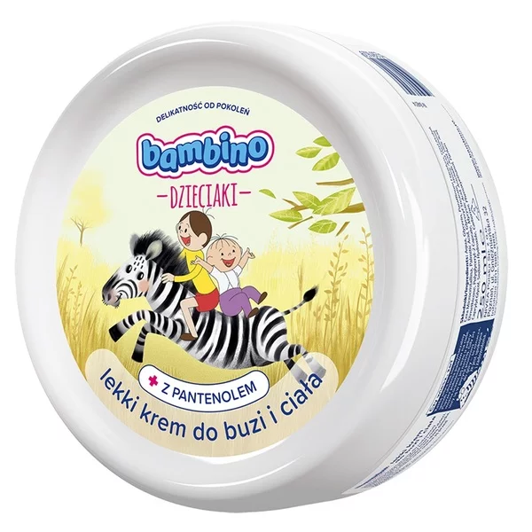 Bambino Dzieciaki lekki krem do buzi i ciała dla dzieci 250ml