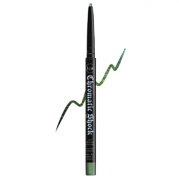 J.Cat Beauty Chromatic Shock 24 Extreme eye liner, automatyczna kredka do oczu z metalicznym połyskiem, Glimmer glow, 9g