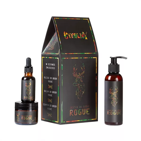 Cyrulicy Rogue, zestaw prezentowy kosmetyków do brody,