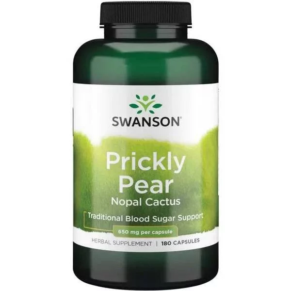 Swanson Opuncja 650mg 180kaps 248539/12-2023