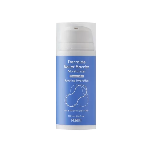 Purito Dermide Relief Barrier Moisturizer nawilżająco-regenerujący krem do twarzy i ciała 100ml