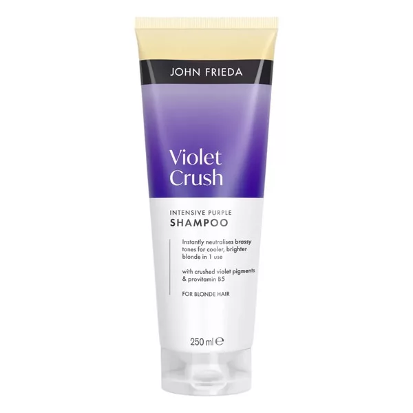 John Frieda Violet Crush Intensive, szampon intensywnie ochładzający odcień włosów blond, 250ml