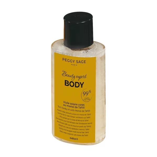 Peggy Sage, wegański olejek do opalania z monoi, 100ml, ref.405200