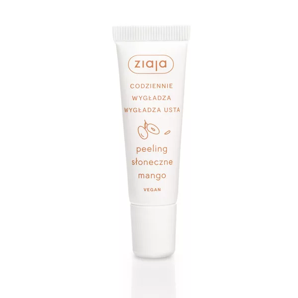 Ziaja Pielęgnacja ust, peeling do ust, słoneczne mango, 12ml