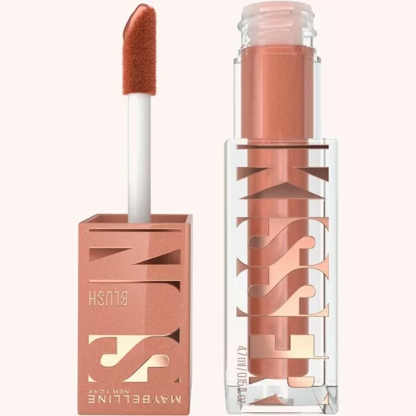 Maybelline New York Sunkisser Blush, róż do policzków w płynie, 08 Shades, 4,7ml