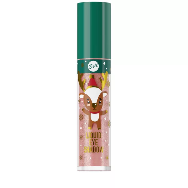 Bell Liquid Eyeshadow, połyskujące cienie do powiek, 02 Cupid, 4,8g