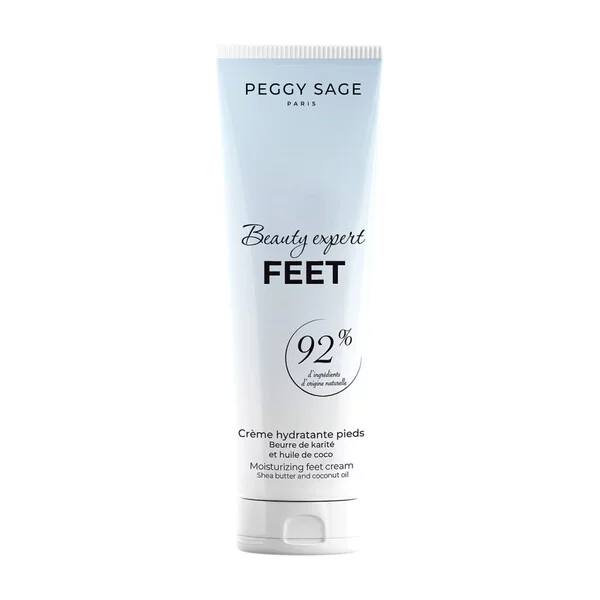 Peggy Sage, krem nawilżający Shea do stóp z olejkiem kokosowym, 100ml