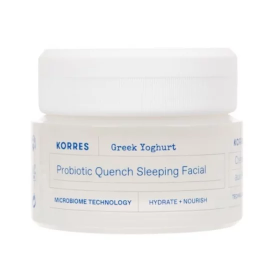 Korres Greek Yoghurt odżywczy krem do twarzy na noc 40ml