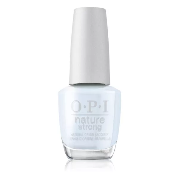 OPI Nature Strong, wegański lakier do paznokci, Raindrop Expectations NAT016, biały, 15ml