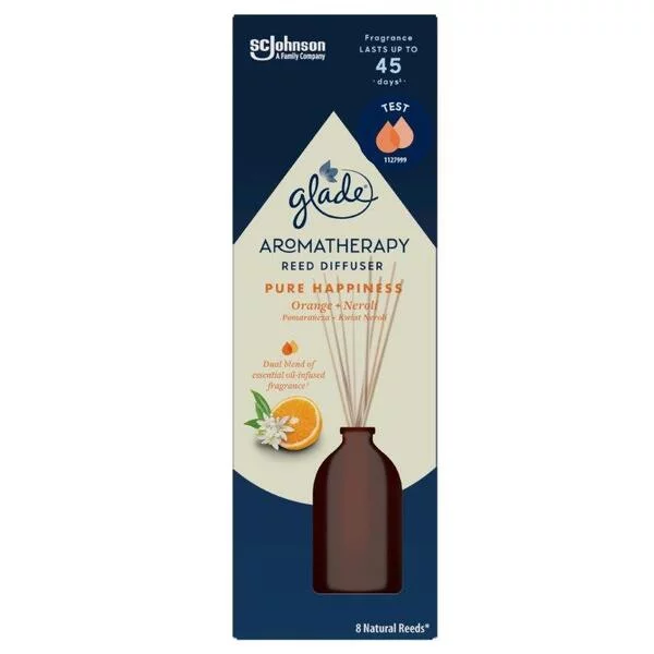 Glade Aromatherapy - patyczki zapachowe Pure Happiness, 80ml