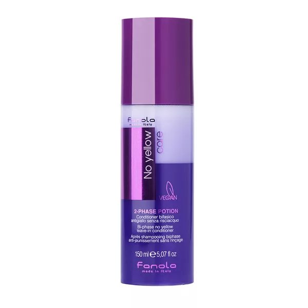 Fanola No Yellow, dwufazowa odżywka bez spłukiwania, 150ml
