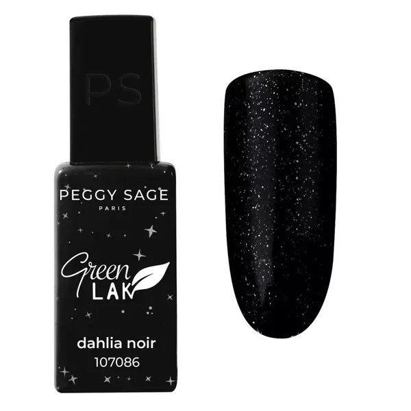 Peggy Sage Green Lak, lakier do paznokci utwardzany lampą UV/LED, 10ml, dahlia noir