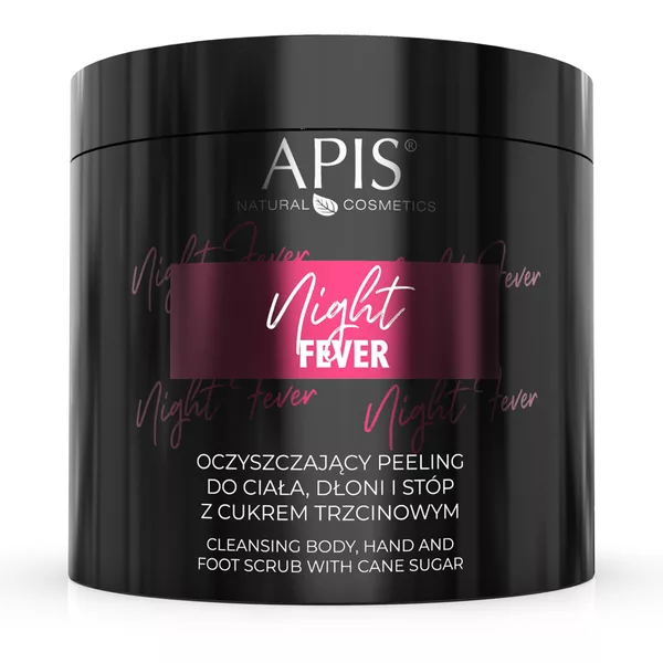 Apis Night Fever Oczyszczający peeling do ciała, dłoni i stóp, 700g