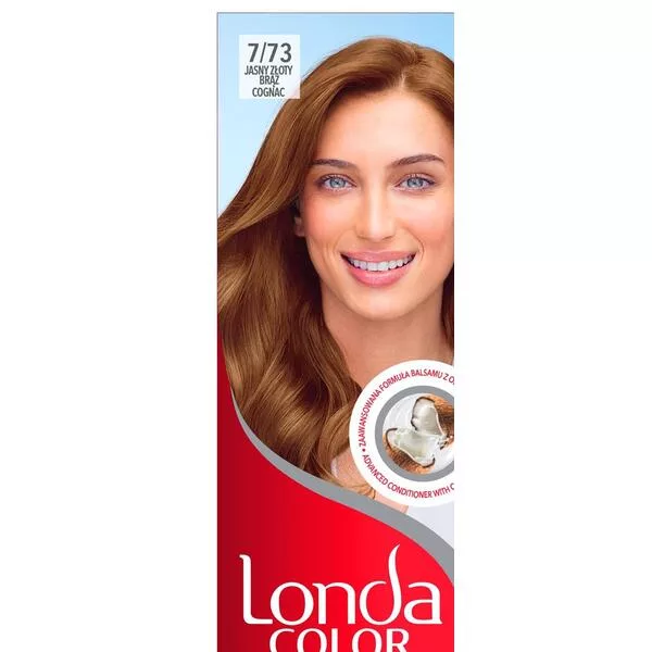 Londa Color, Farba do włosów jasny złoty brąz 7/73
