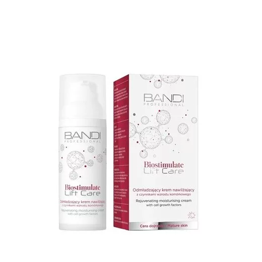 Bandi Biostimulate Lift Care, odmładzający krem nawilżający, 50ml