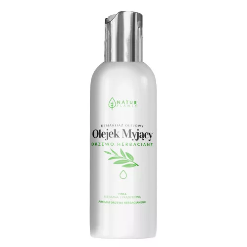 Naturplanet olejek myjący, drzewo herbaciane, demakijaż olejowy, 150ml