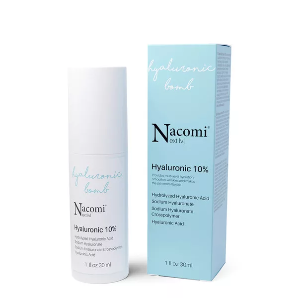 Nacomi Next Level, serum z kwasem hialuronowym 10%, 30ml