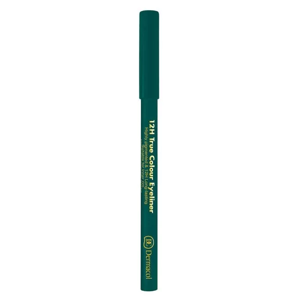 Dermacol 12H True Colour Eyeliner długotrwały eyeliner w kredce 5 Green 2g