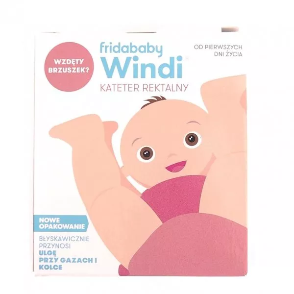 Frida Fridababy Windi kateter rektalny dla niemowląt i dzieci na kolkę 10szt