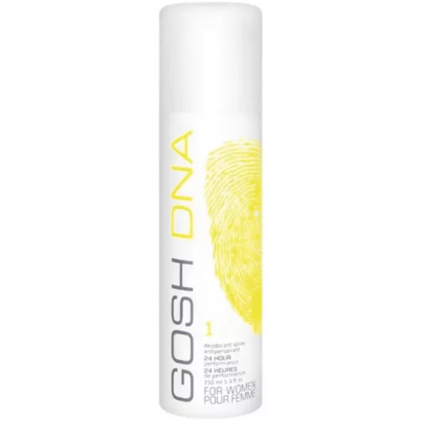 Gosh DNA 1 For Women, dezodorant w spray-u antyperspirant, 150ml (W)