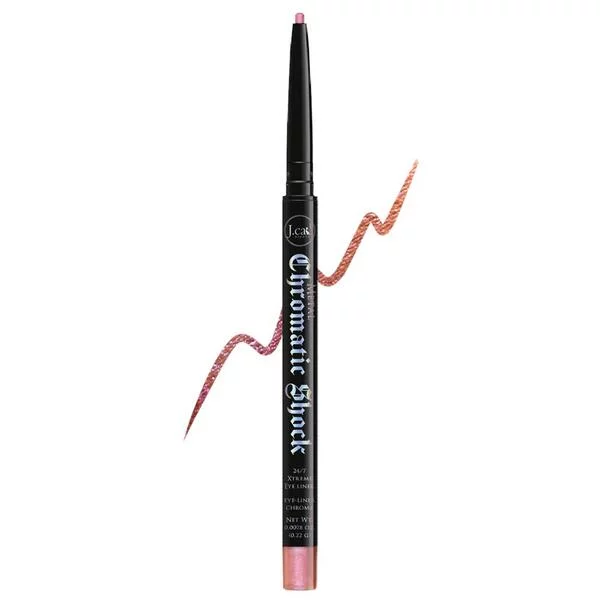 J.Cat Beauty Chromatic Shock 24 Extreme eye liner, automatyczna kredka do oczu z metalicznym połyskiem, Shimmer in the light, 9g