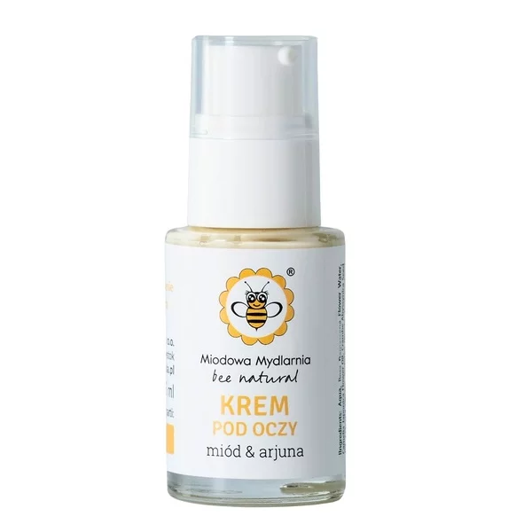Miodowa Mydlarnia Krem pod oczy Miód i Arjuna 15ml
