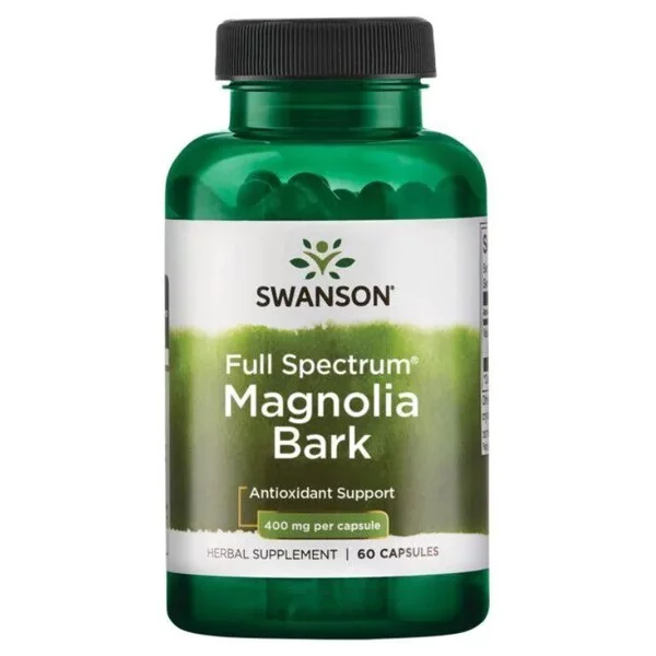 Swanson Full Spectrum Magnolia Bark 400mg 60 kaps