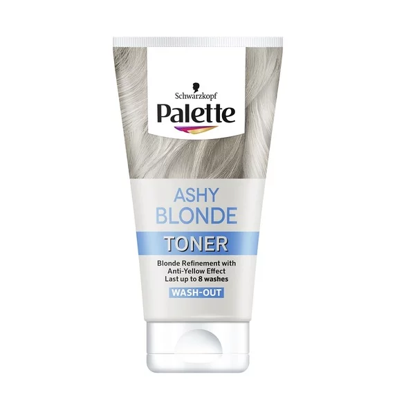 Schwarzkopf Palette Ashy Blonde Toner do włosów przeciwko żółtym tonom 150ml