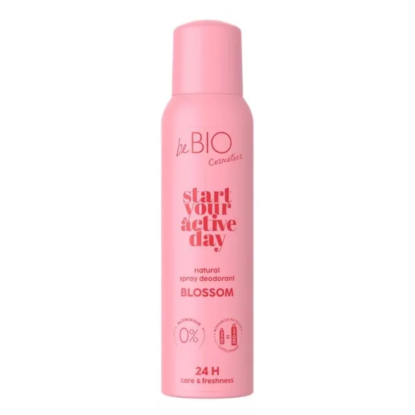BeBio Ewa Chodakowska Start Your Active Day naturalny dezodorant w sprayu Blossom 125ml (W)