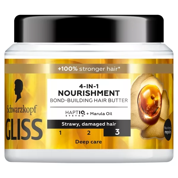 Schwarzkopf Gliss 4-in-1 Nourishment odżywcze masło 400ml