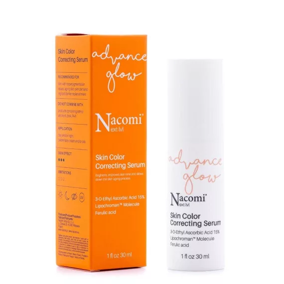 Nacomi Next Level Color Correcting, serum na przebarwienia, 30ml