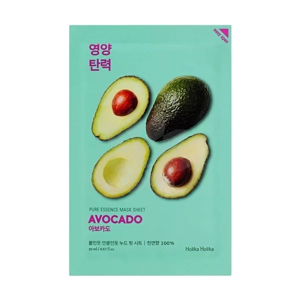 Holika Holika Pure Essence - Avocado, maseczka na płachcie