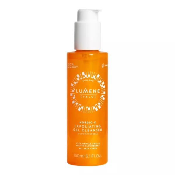 Lumene Nordic-C [VALO], żel myjący do twarzy o działaniu złuszczającym, 150ml