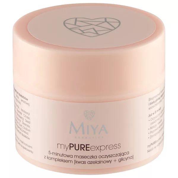 Miya myPUREexpress, 5-minutowa maseczka oczyszczająca, 50g