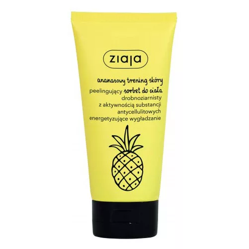 Ziaja, ananasowy sorbet peelingujący do ciała, 160ml