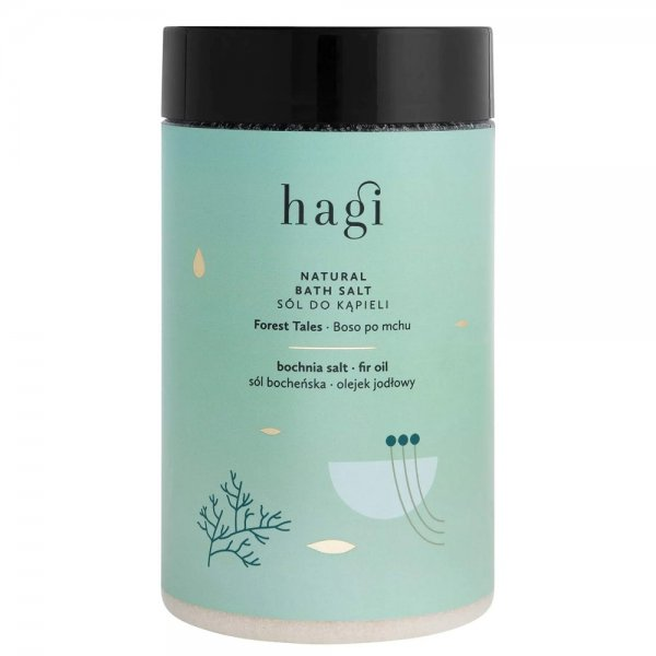Hagi Naturalna sól do kąpieli Boso po Mchu 480g