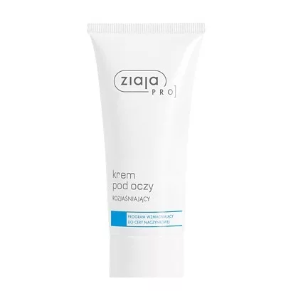 Ziaja Pro, krem pod oczy rozjaśniający, program wzmacniający do cery naczyniowej, 50ml