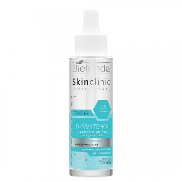 Bielenda Skin Clinic Professional D-Pantenol, dual booster serum kojąco-wyciszające, 45ml