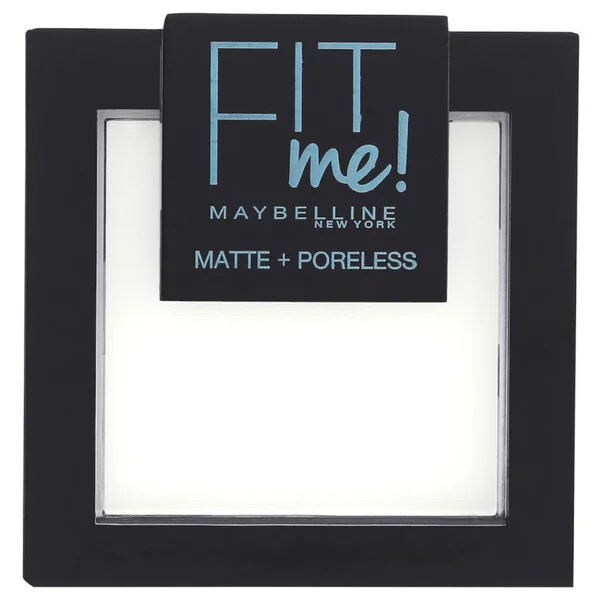 Maybelline New York Fit Me! Matte Poreless Pressed Powder, puder prasowany 090 Translucent, 9g