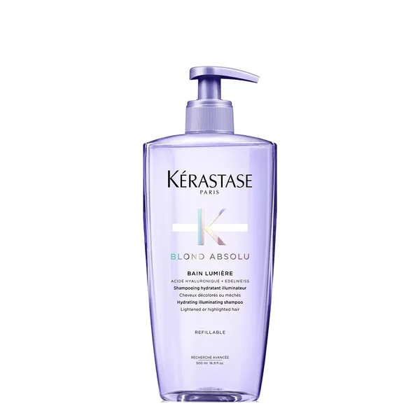 Kerastase Blond Absolu, kąpiel, szampon rozświetlający do włosów blond, 500ml